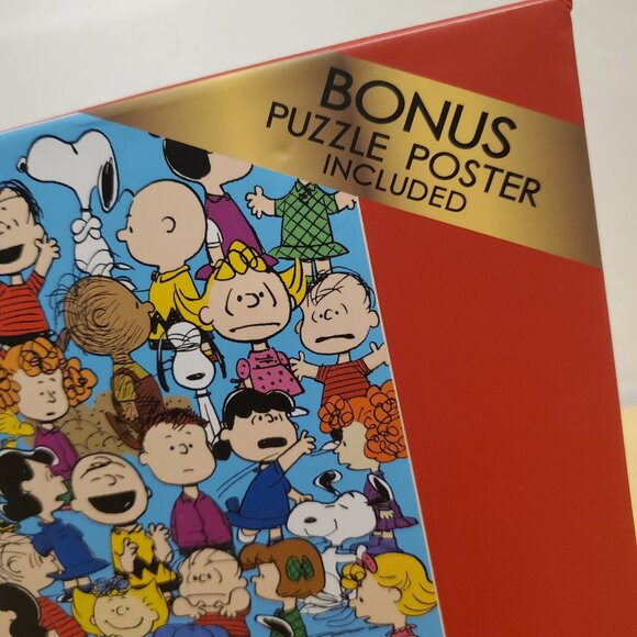 NWT Peanuts Bundle: 1000-Pc Puzzle, Mini Figure Set & Snoopy Solar Bobblehead - Picture 4 of 12